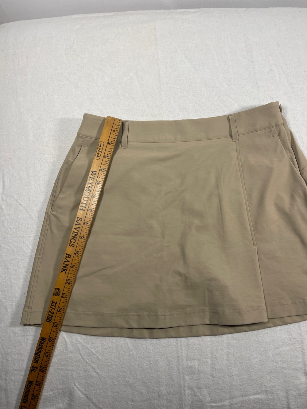 Lululemon Stretch Twill Front Pleat Golf Skort Size 29 - Picture 13 of 14
